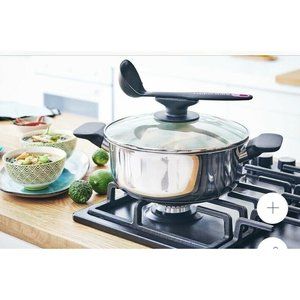 Tupperware Daily Universal Cookware 4.2Qt/4L Stockpot with Glass Cover New